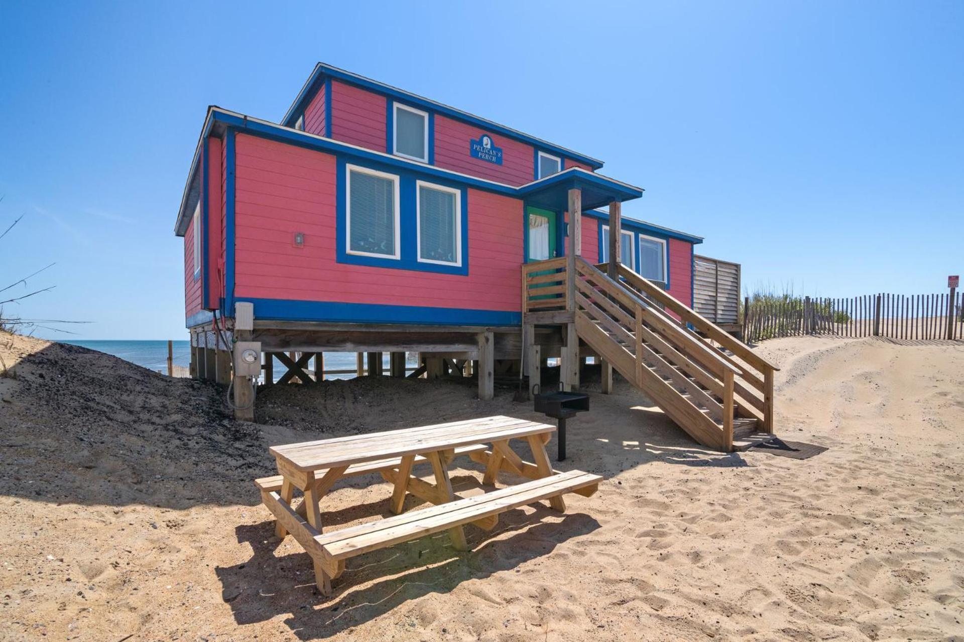 4102 Pelicans Perch: The Iconic Obx Oceanfront Kitty Hawk Buitenkant foto