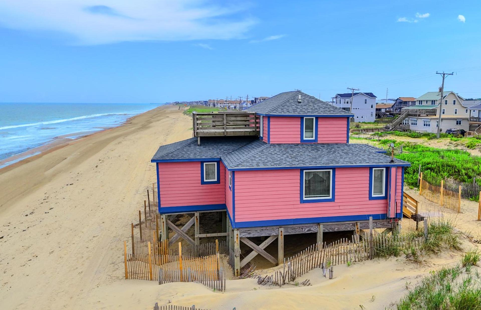 4102 Pelicans Perch: The Iconic Obx Oceanfront Kitty Hawk Buitenkant foto